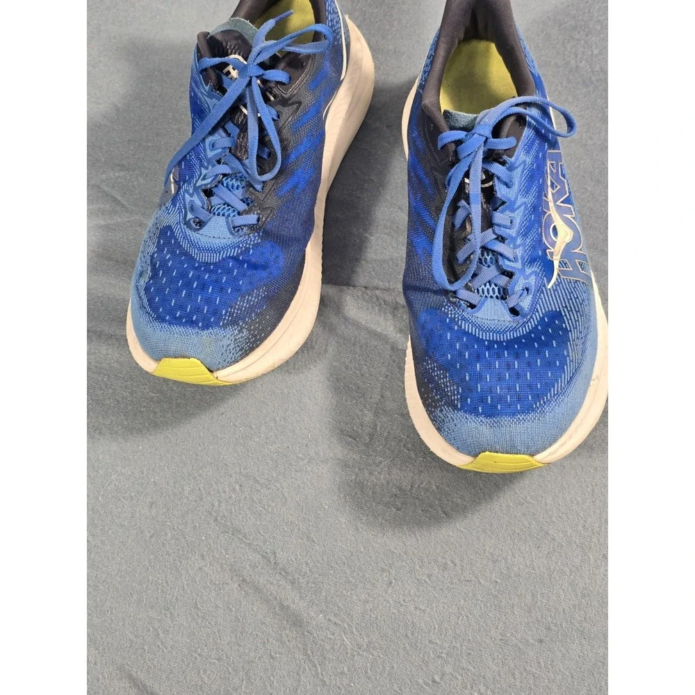 Hoka One One Men's Mach 6 Running Shoes Blue, Size 12.5